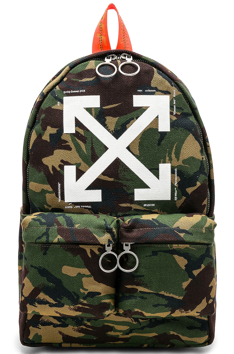 Image 1 of OFF-WHITE Arrows Backpack in Camo