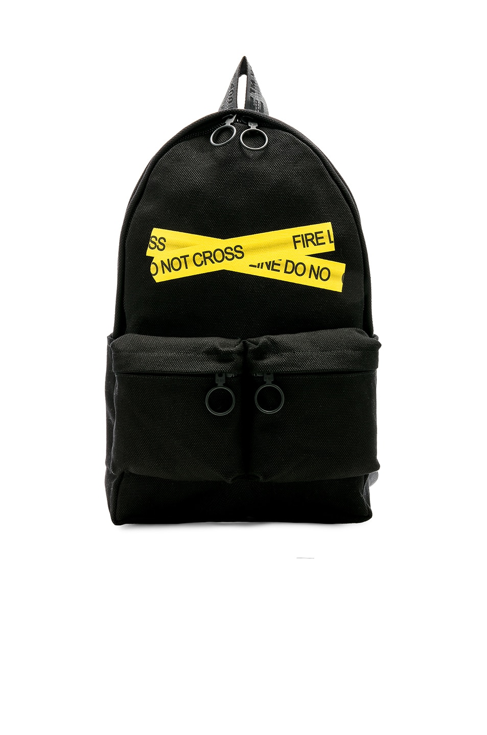 Image 1 of OFF-WHITE Firetape Backpack in Black
