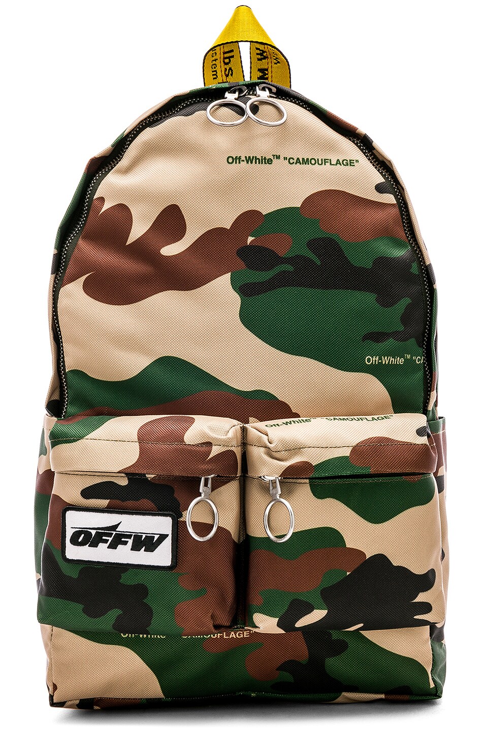 Image 1 of OFF-WHITE Backpack in Camo