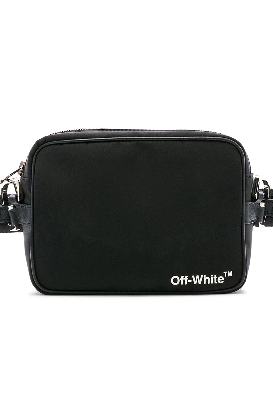 Image 1 of OFF-WHITE Crossbody Bag in Black & White