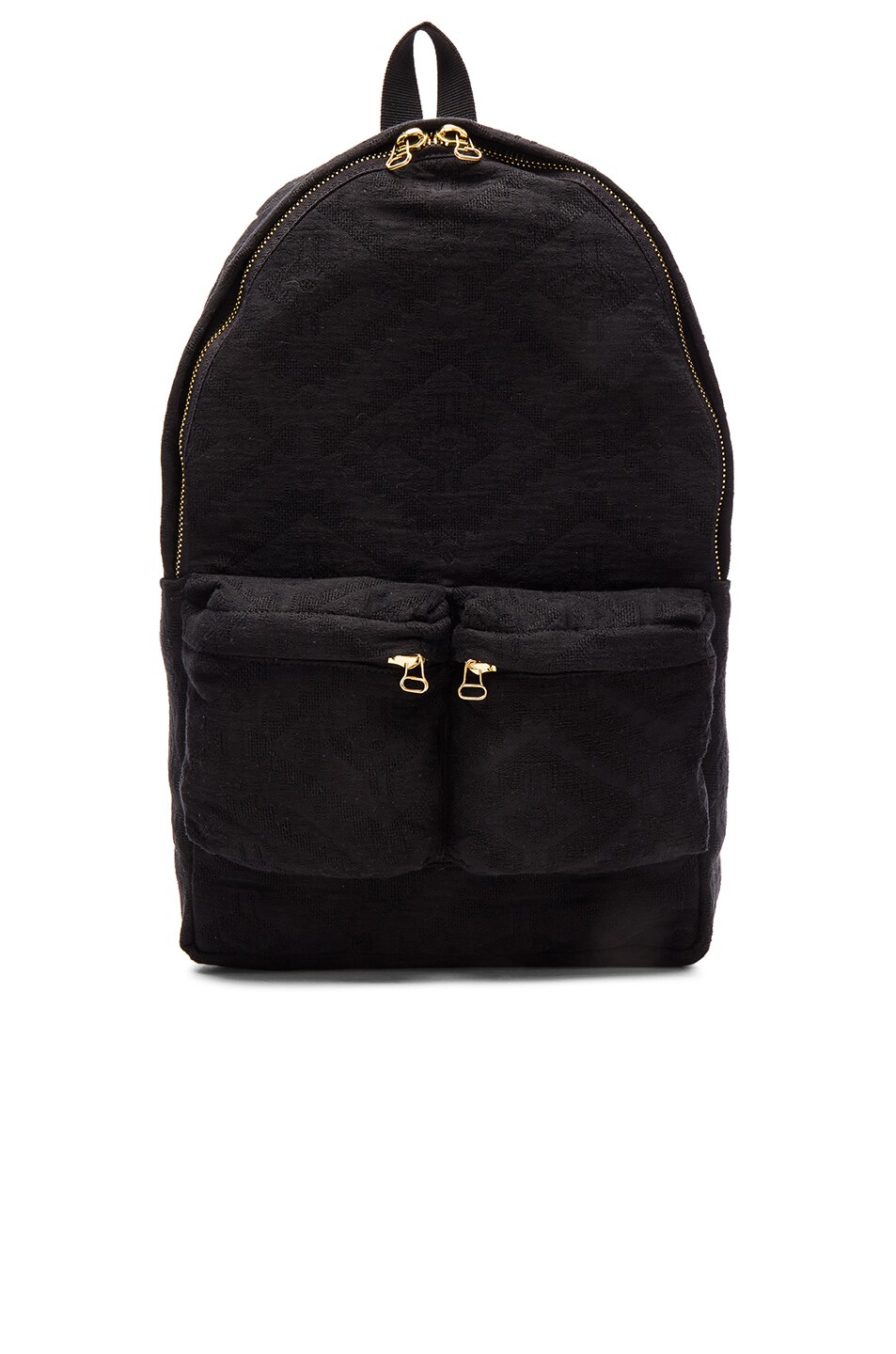 Image 1 of OFF-WHITE Tapestry Backpack in Black