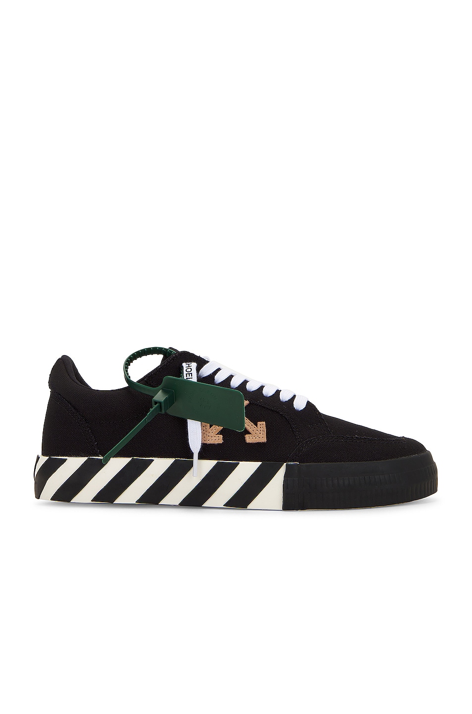 OFF-WHITE Low Top Sneakers in Black Sand | FWRD