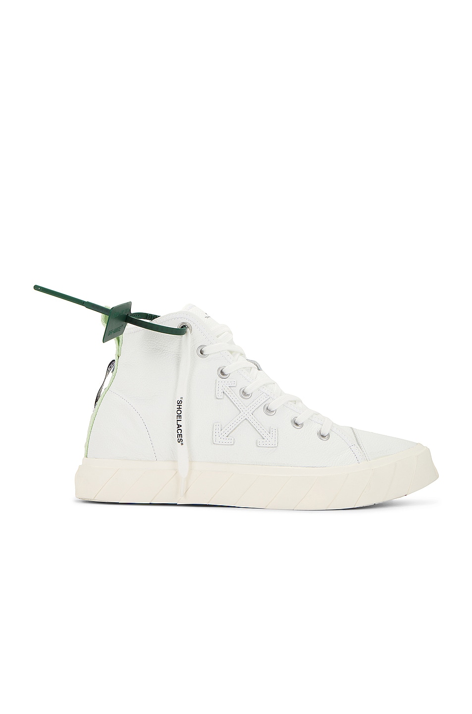 Image 1 of OFF-WHITE Mid Top Sneakers in White