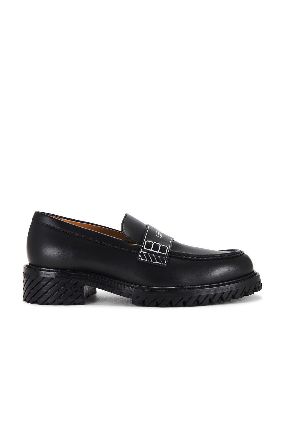 Combat Loafer in Black