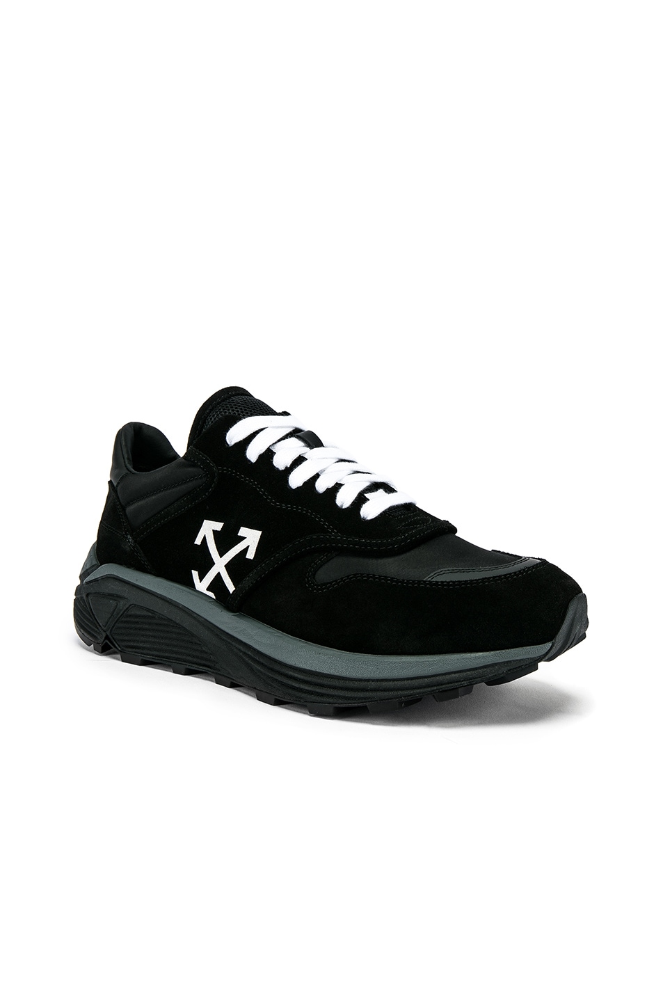 Image 1 of OFF-WHITE Jogger Sneaker in Black & White