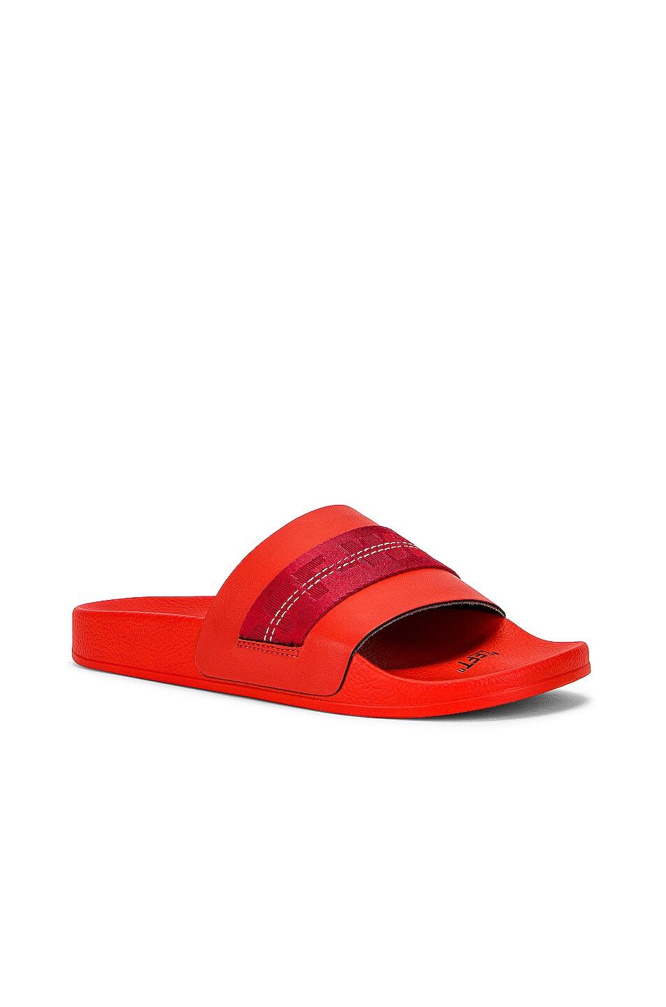 Image 1 of OFF-WHITE Industrial Slider in Red