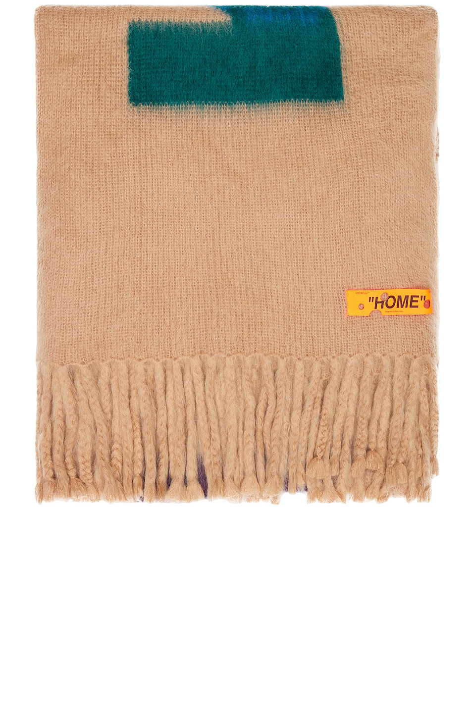 Teddy blanket off white main image 1