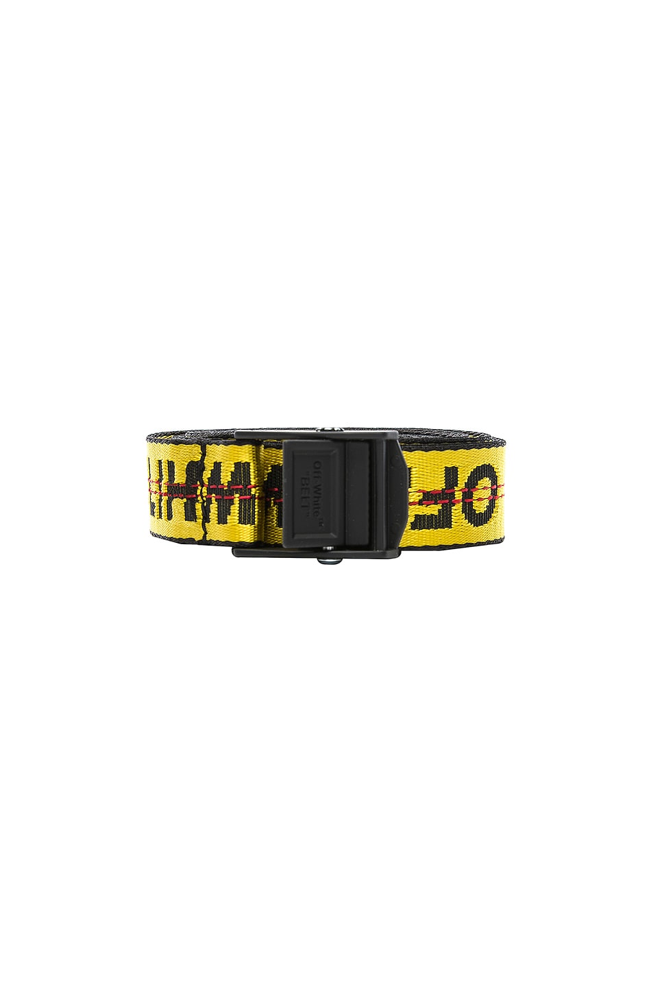 Image 1 of OFF-WHITE Mini Industrial Belt in Yellow & Black