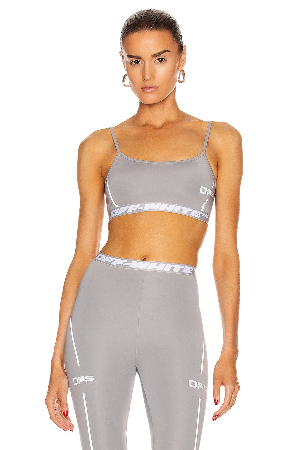 Image 1 of OFF-WHITE Active Training Bra in Grey