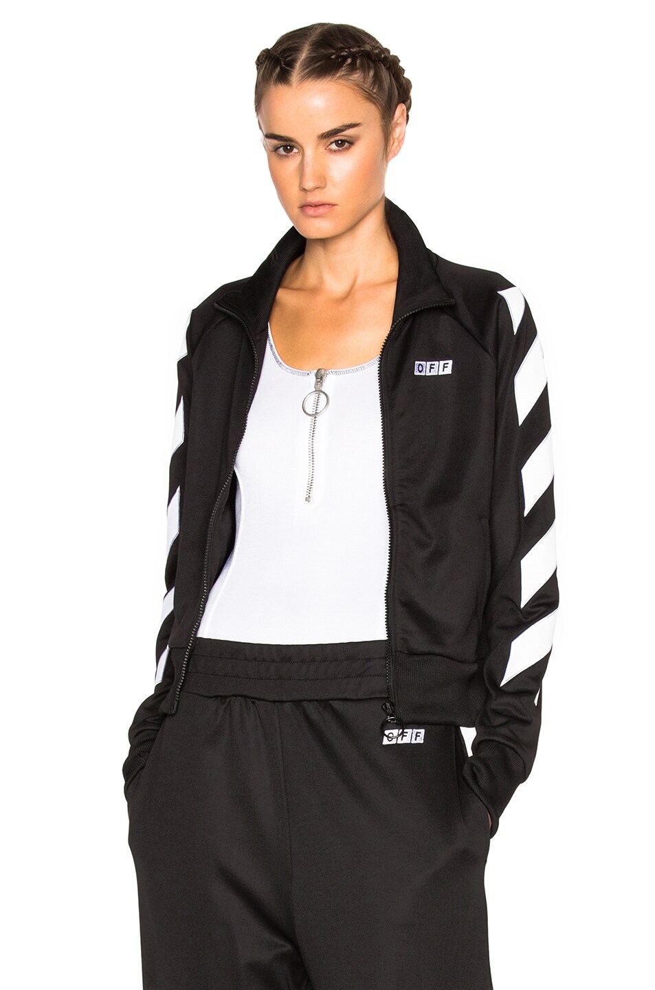 Image 1 of OFF-WHITE Sporty Off Jumper in Black
