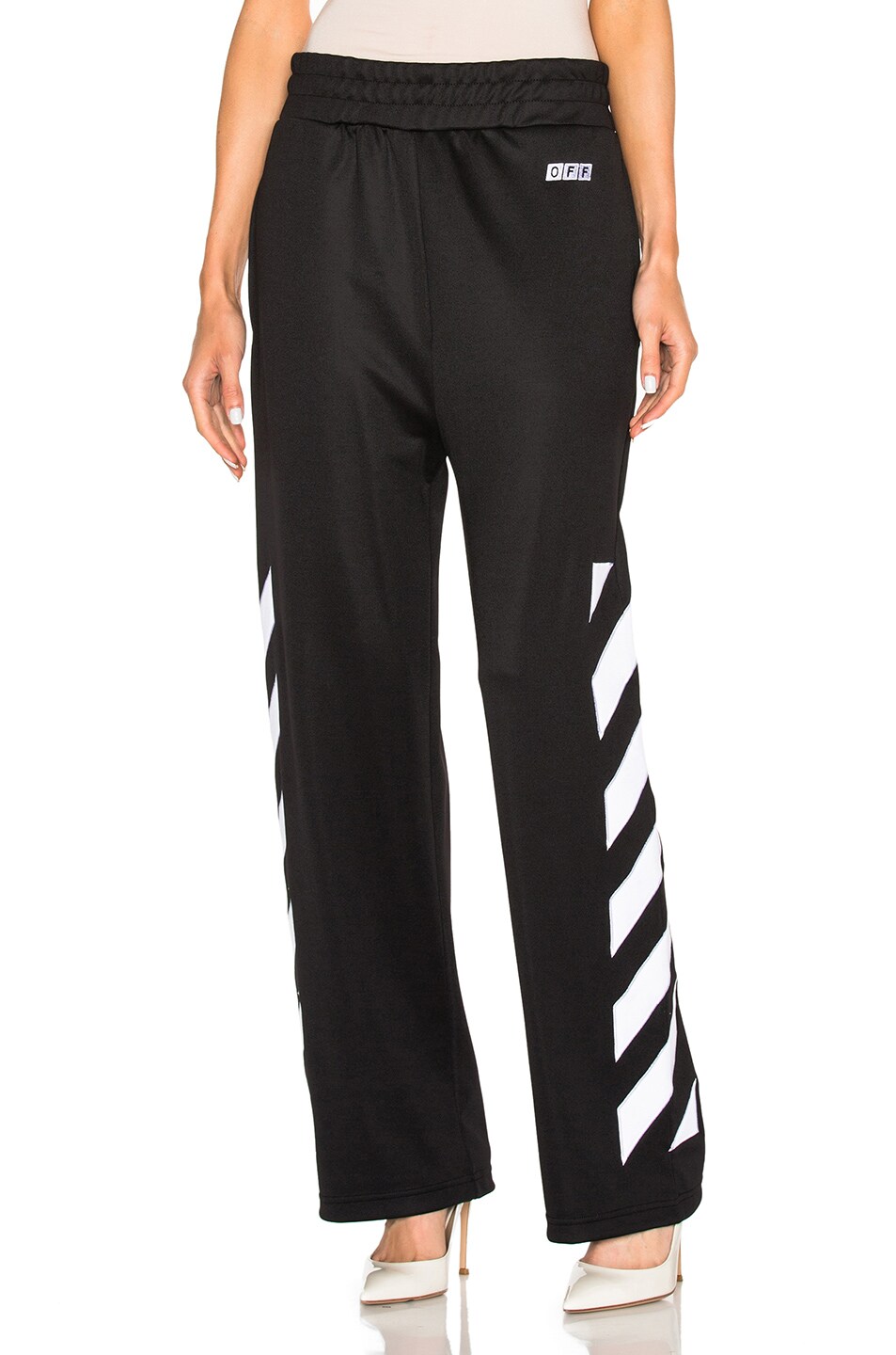 Image 1 of OFF-WHITE Sporty Trackpants in Black