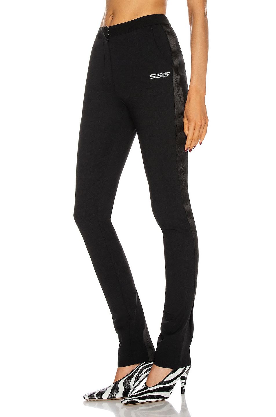 Image 1 of OFF-WHITE Basic Tailored Pant in Black