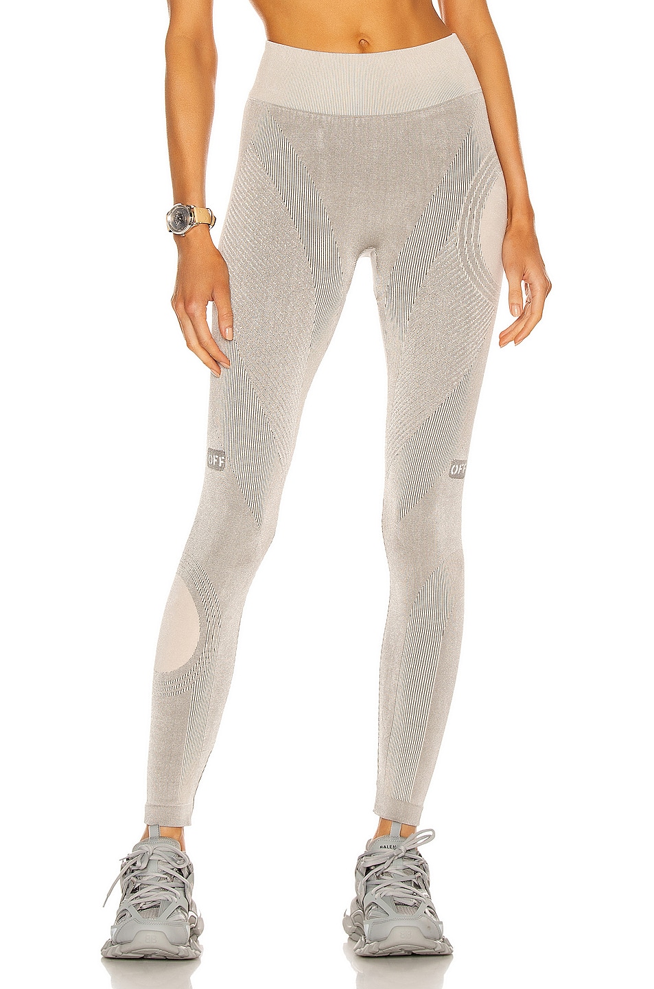 Image 1 of OFF-WHITE Meteor Seamless Legging in Grey