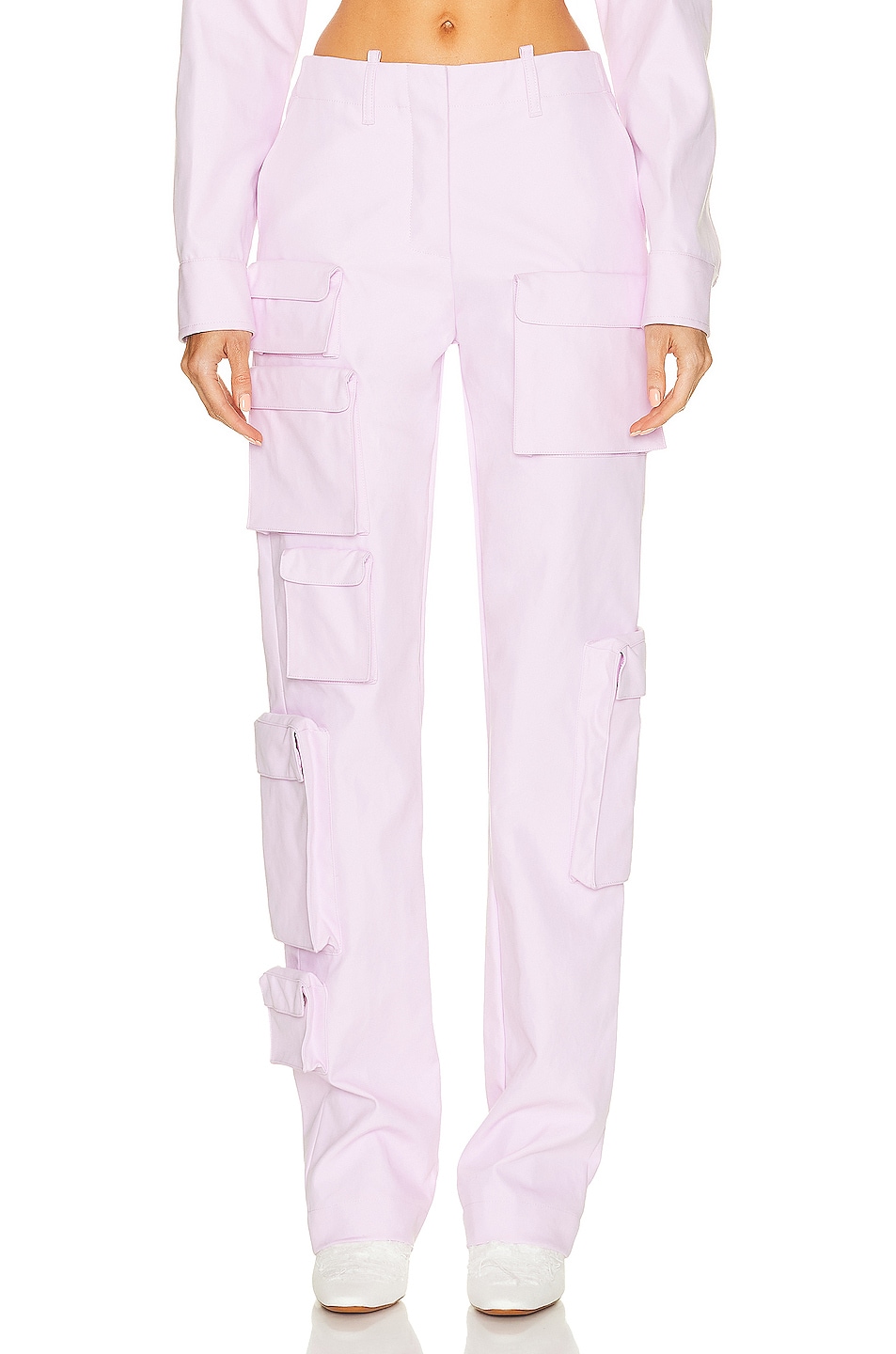 Image 1 of OFF-WHITE Multipocket Cargo Pant in Lilac