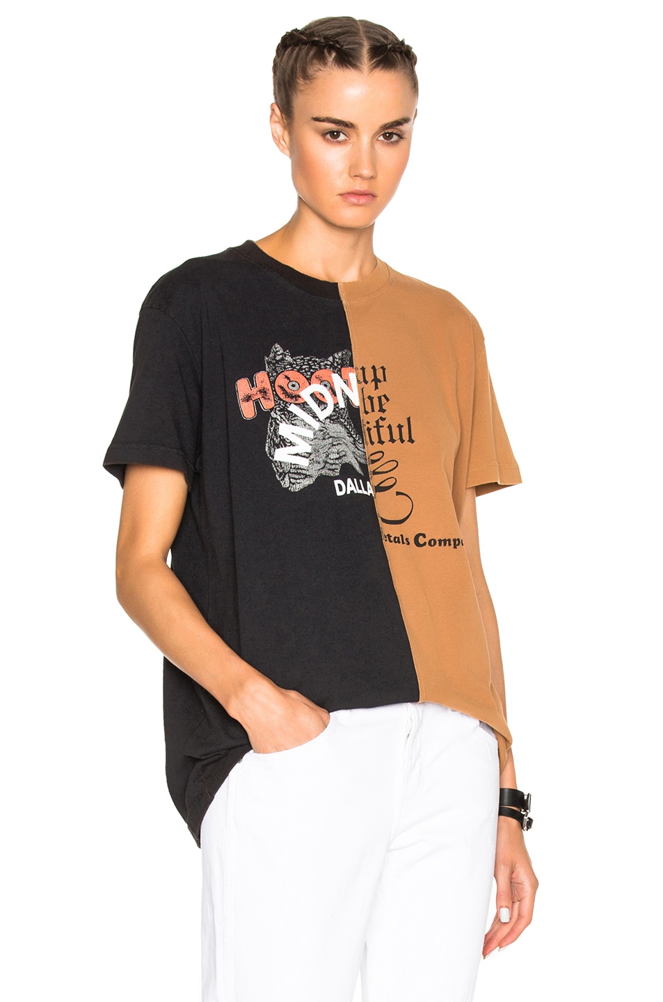 Image 1 of OFF-WHITE Midnight Studios Reassemble Short Sleeve Tee in Multi