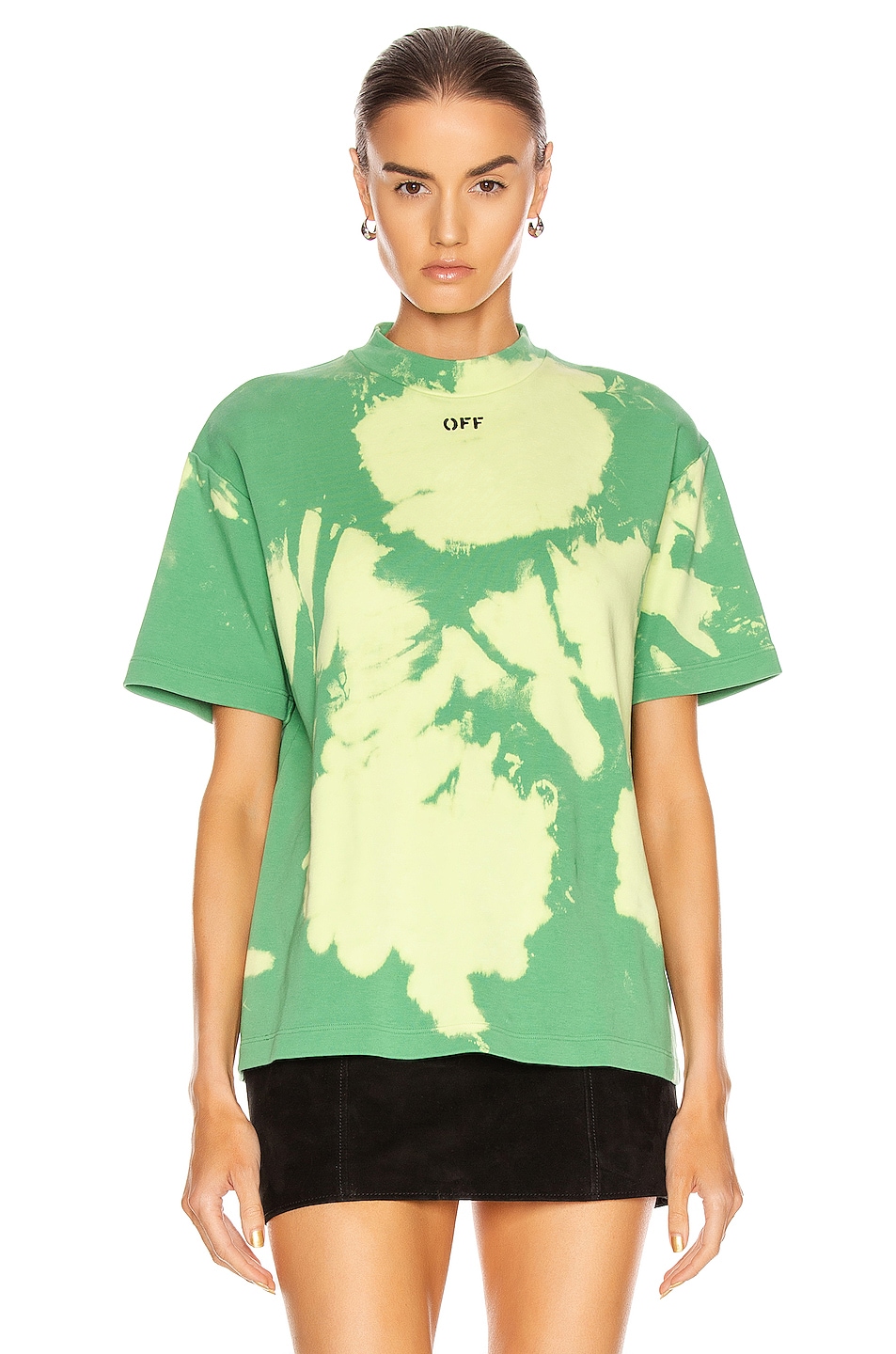 off white tie dye t shirt