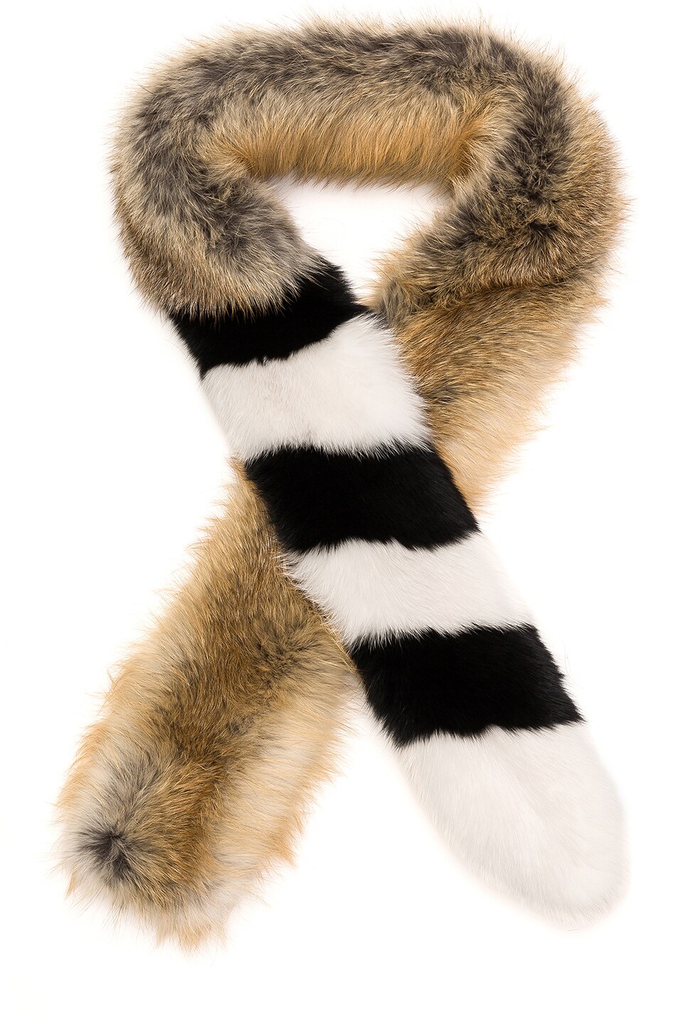 Image 1 of OFF-WHITE Fox Scarf in Beige