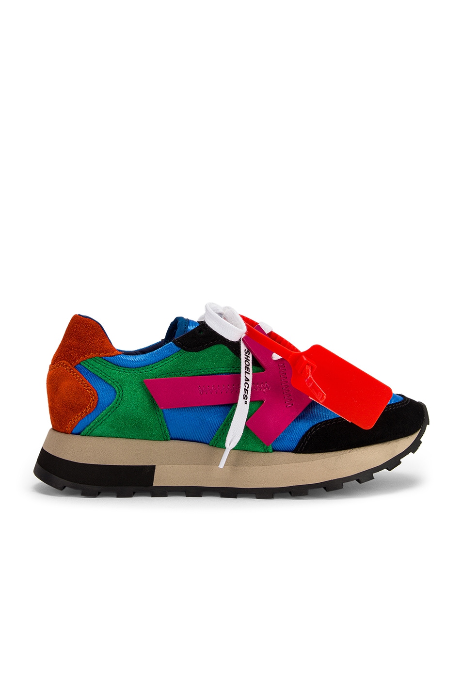 Image 1 of OFF-WHITE HG Runner Sneaker in Multicolor Fuchsia