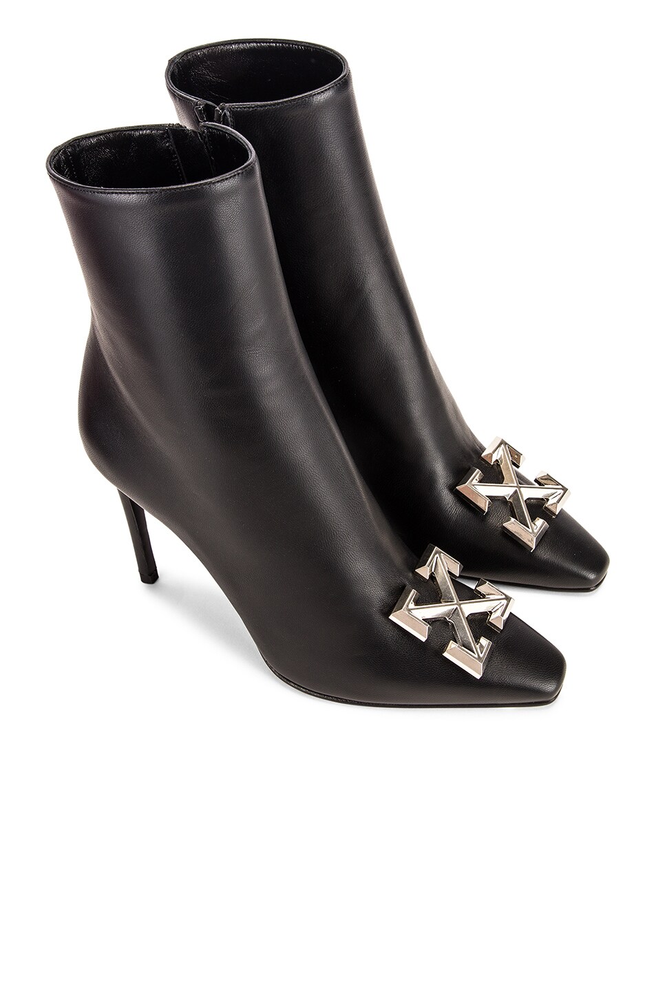 Image 1 of OFF-WHITE Arrow Bootie in Black