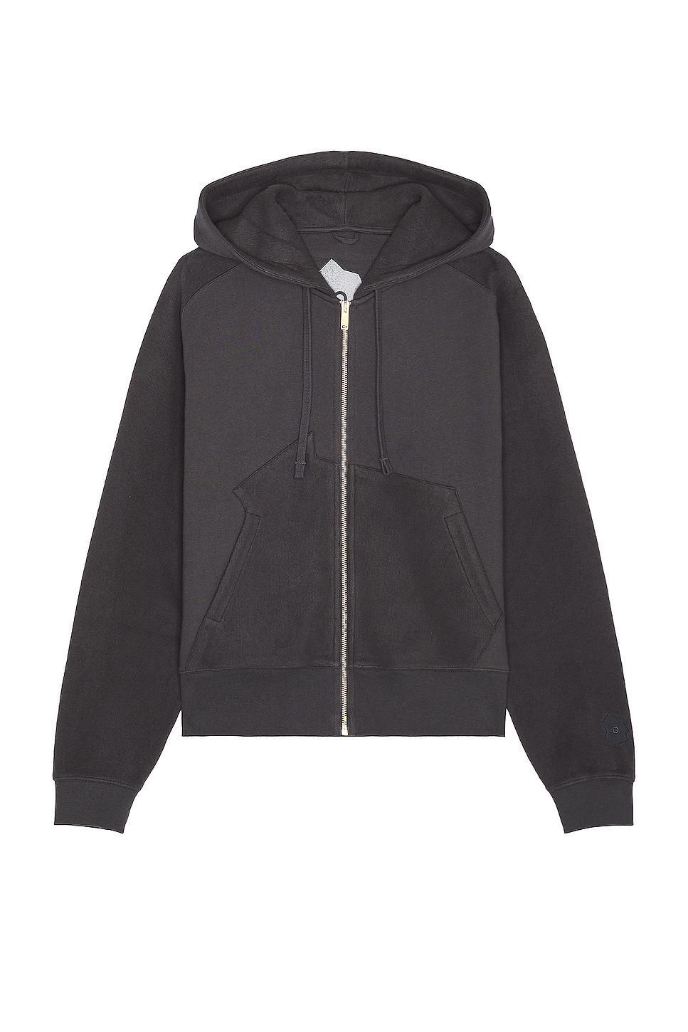 Image 1 of Objects IV Life Thought Bubble Paneled Hoodie in Anthracite Grey