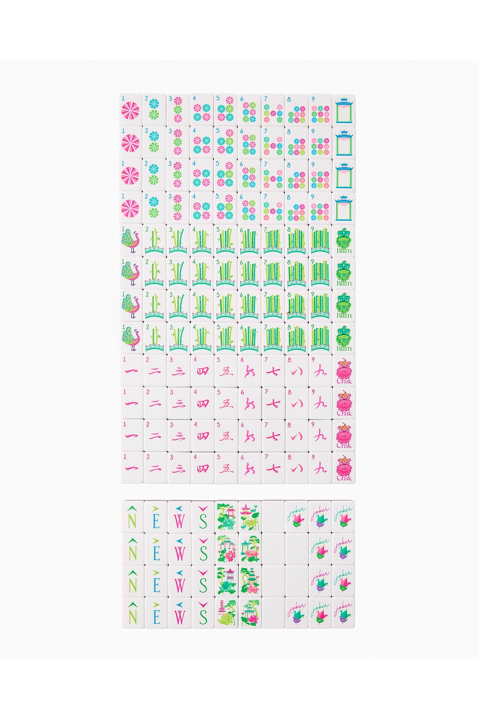 Oh My Mahjong for FWRD Glow Wild Bundle Mahjong Set | Thumbnail 9 Oh My Mahjong for FWRD Glow Wild Bundle Mahjong Set | Thumbnail 9