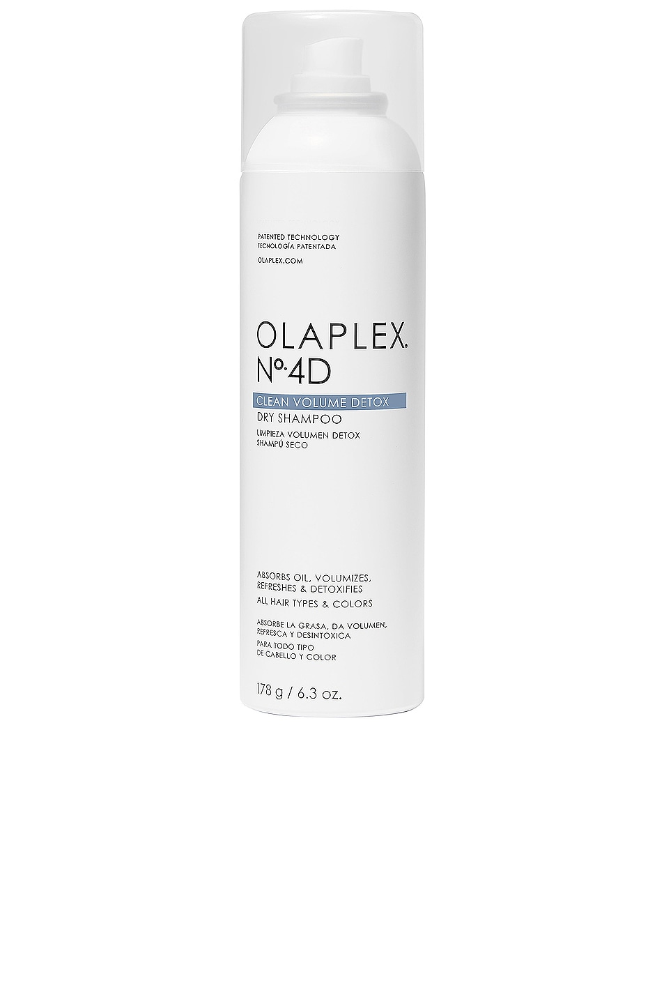 No. 4d Clean Volume Detox Dry Shampoo in Beauty: Multi