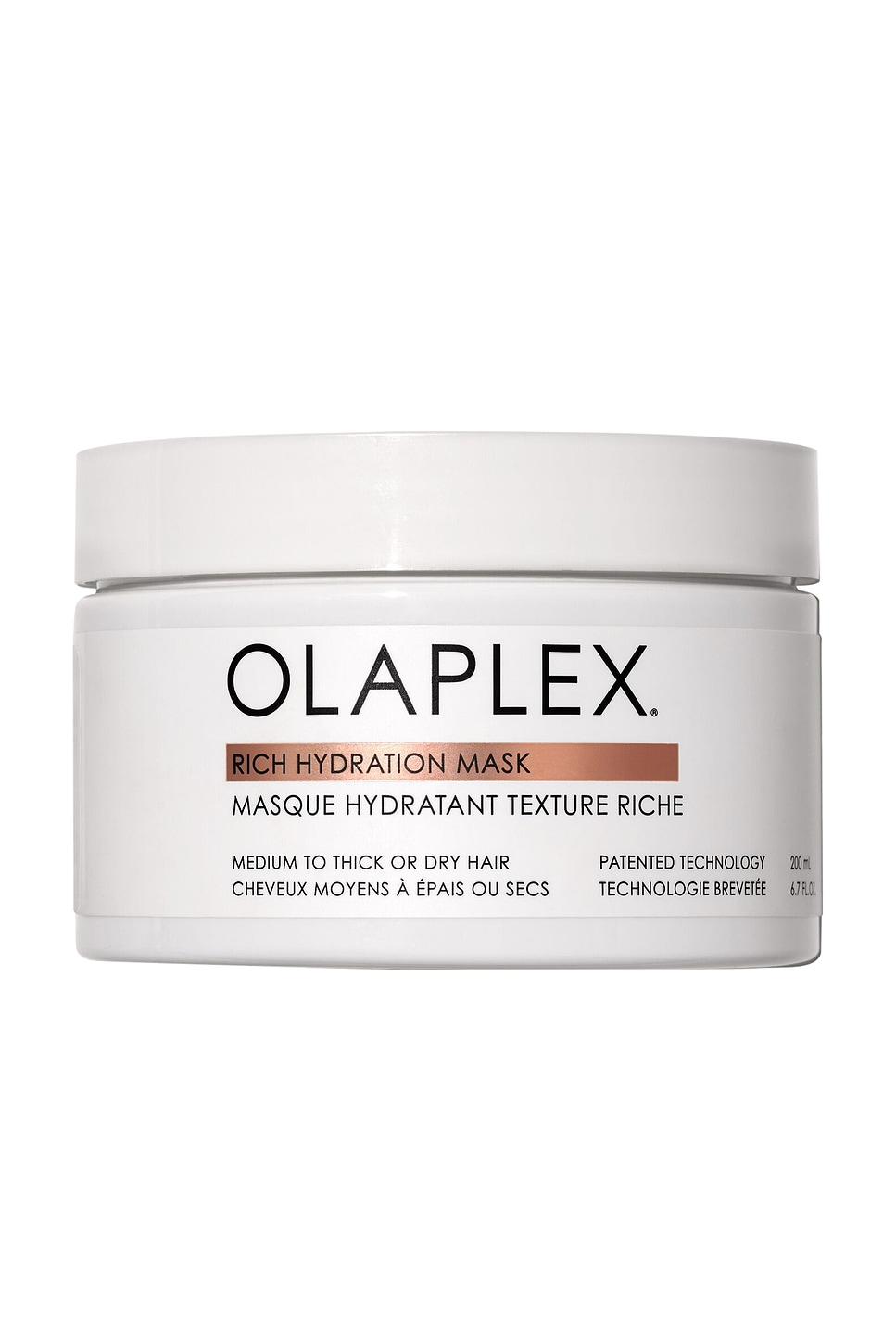 Olaplex Rich Hydration Mask For Dry Or Medium To Thick Hair 6.7 Oz. In White
