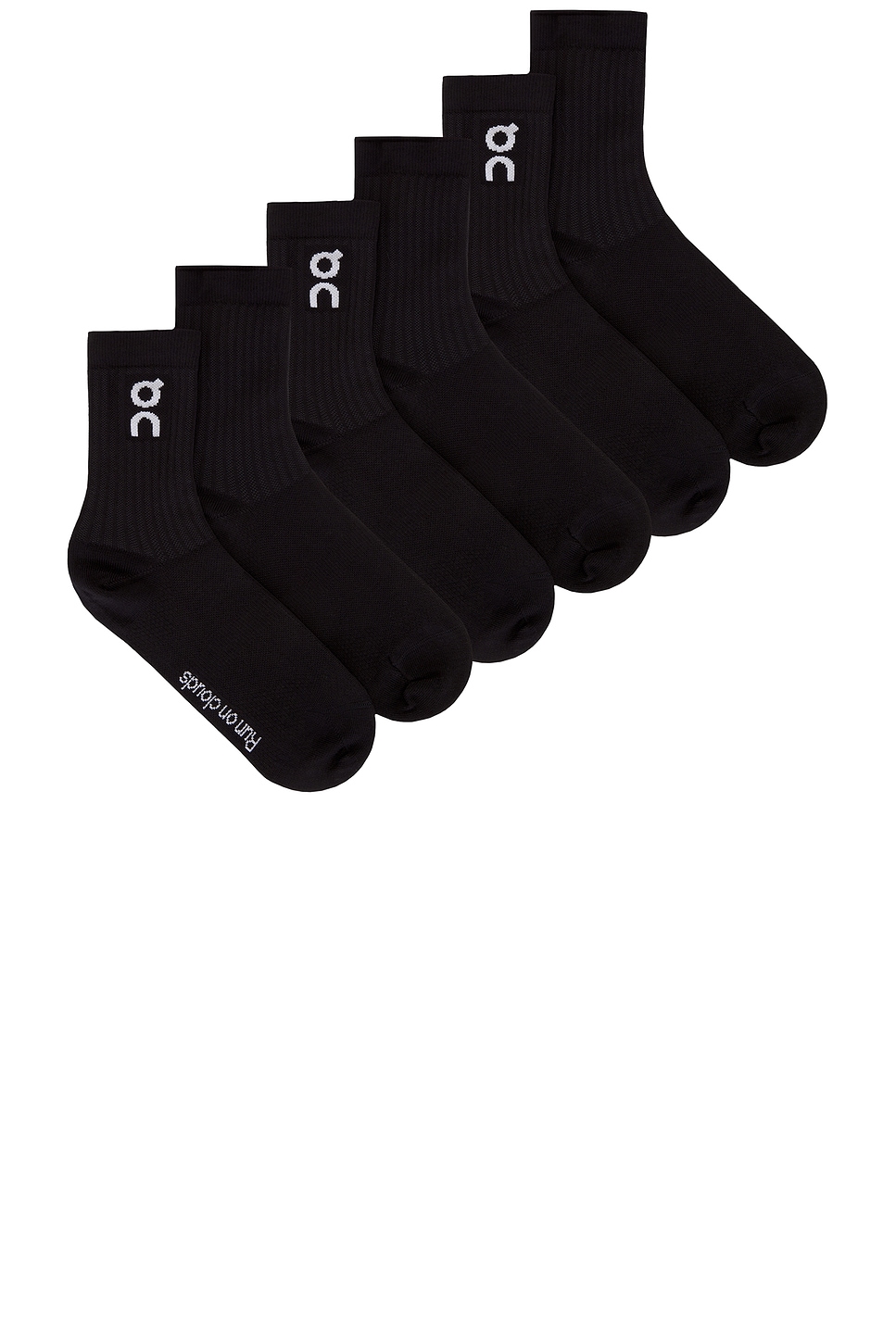 Logo Sock 3-Pack in Black