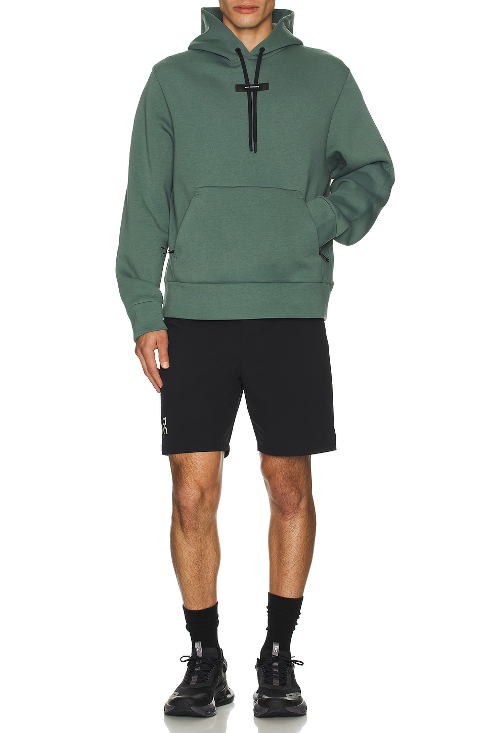Image 1 of On Focus Tech Hoodie in Olive