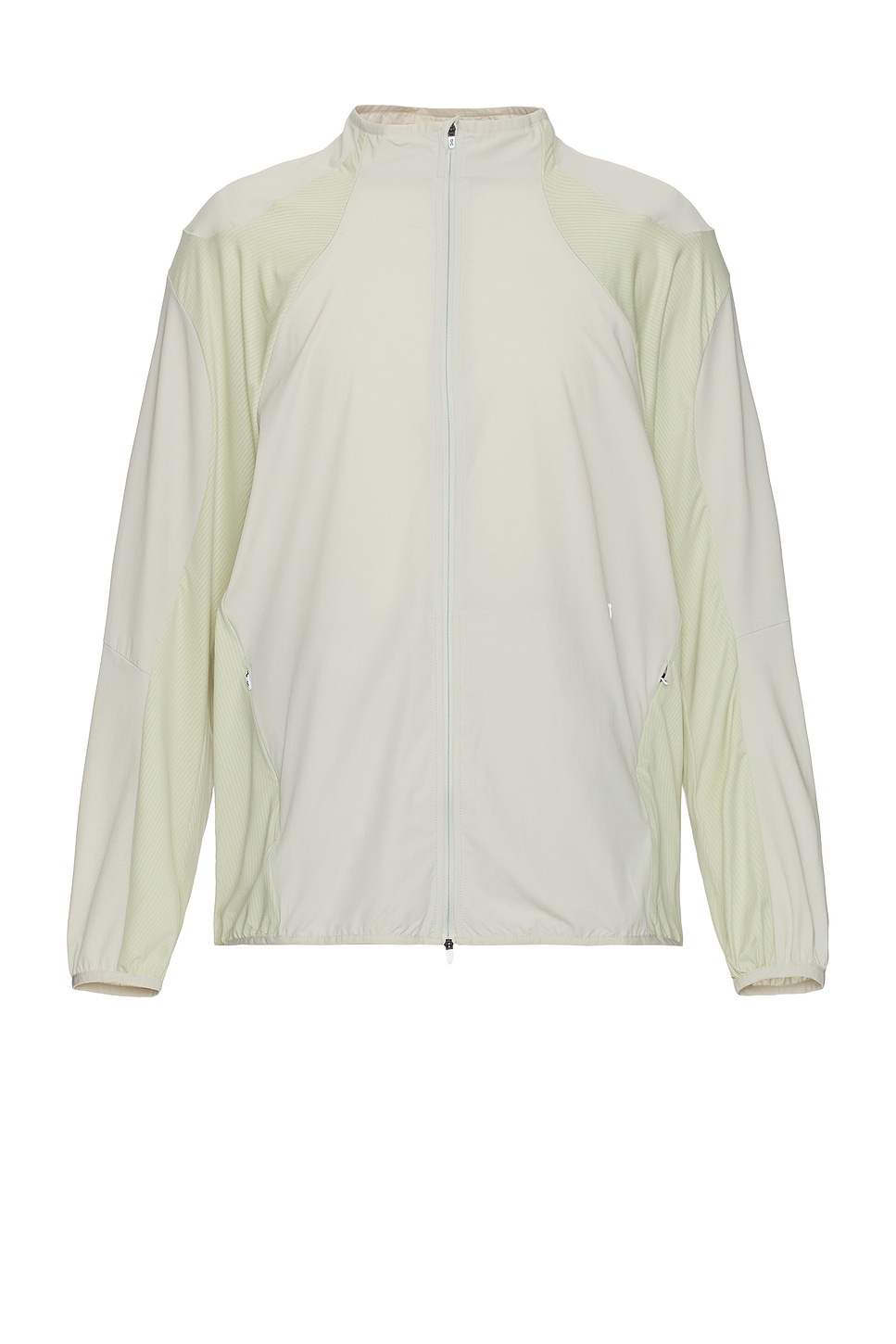 Image 1 of On x Post Archive Faction (PAF) Running Jacket in Moondust & Chalk