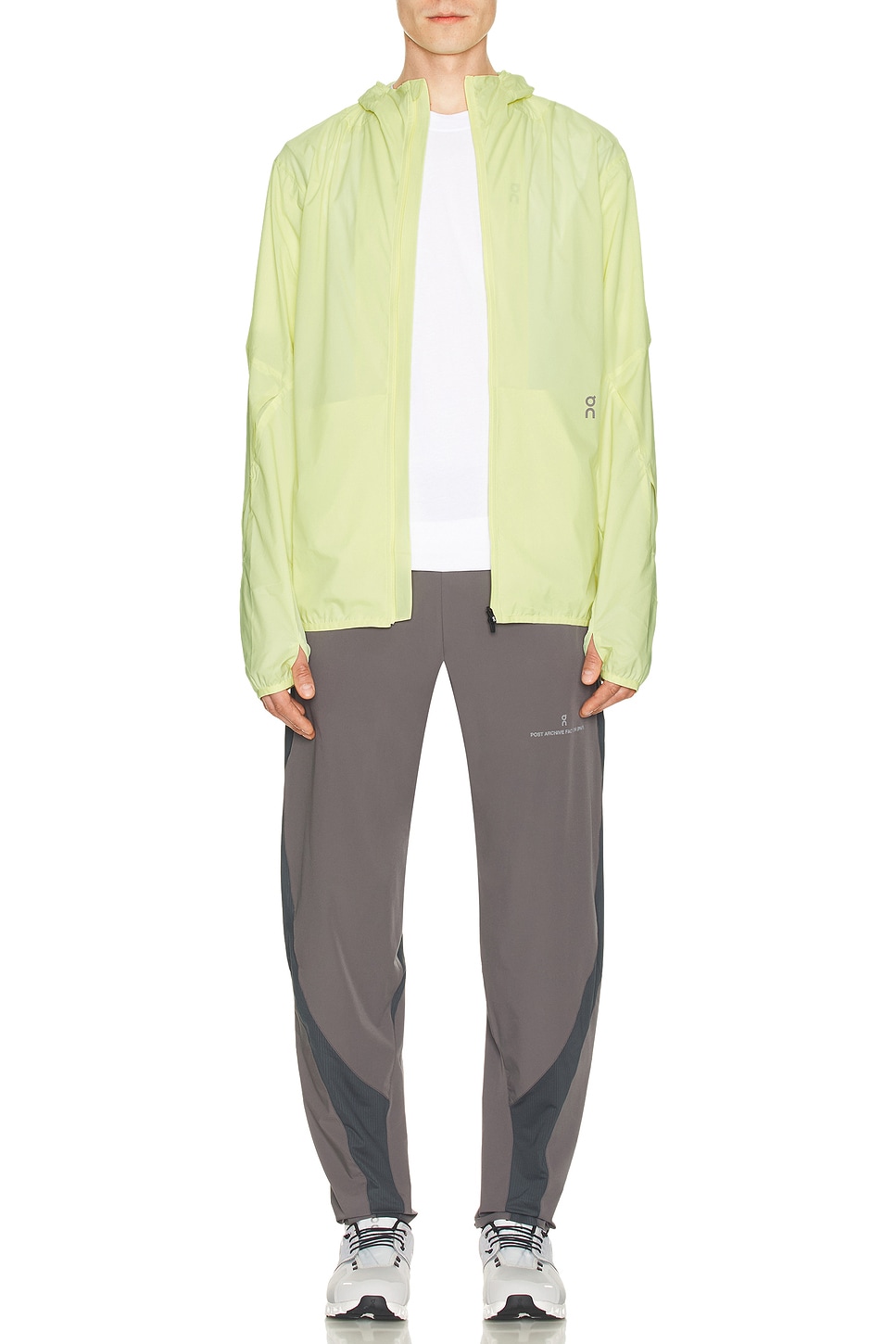 Image 1 of On x Post Archive Faction (PAF) Running Jacket in Hay