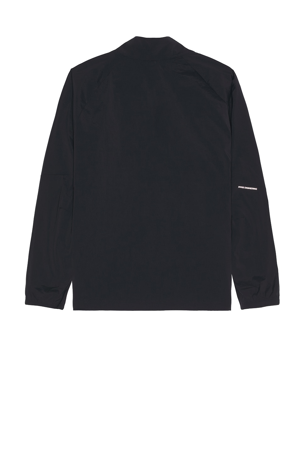 On All Day 1/2 Zip Jacket In Black