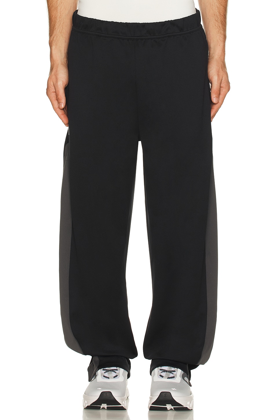Image 1 of On x Ikon Track Pants in Black & Eclipse