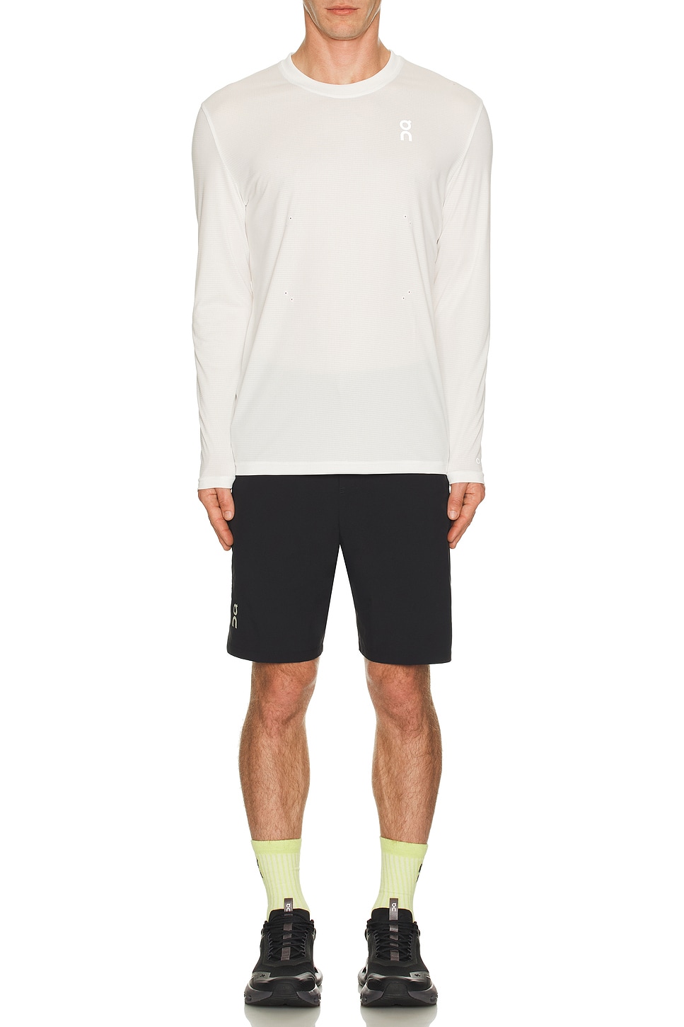 Image 1 of On Pace Long-T in Undyed & Pink