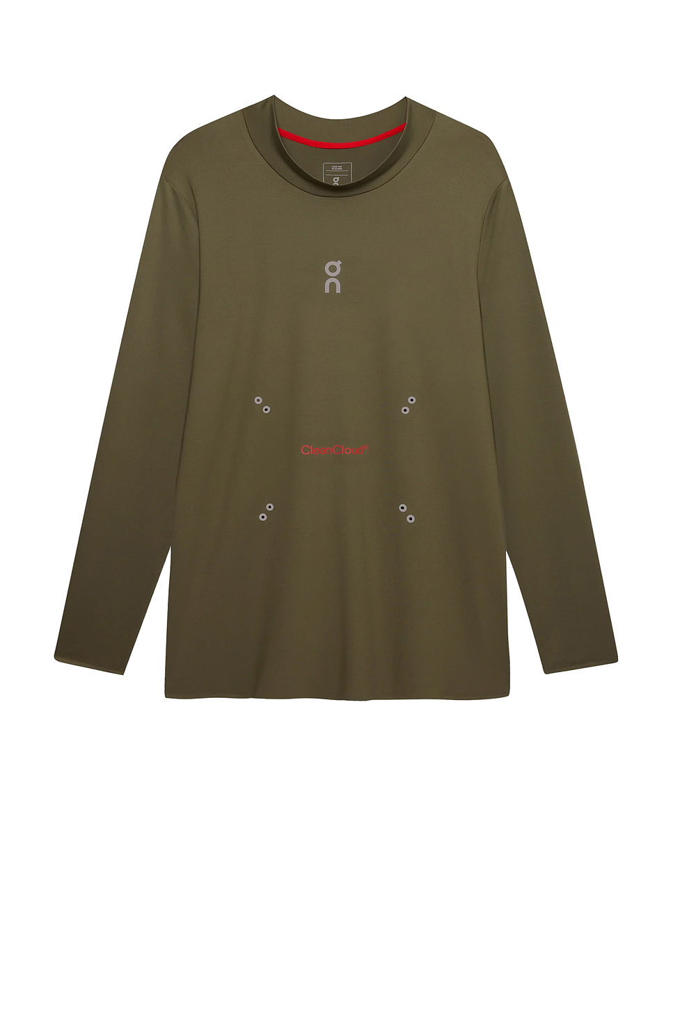 Image 1 of On x Pleasures & The Loop Long-Tee in Olive