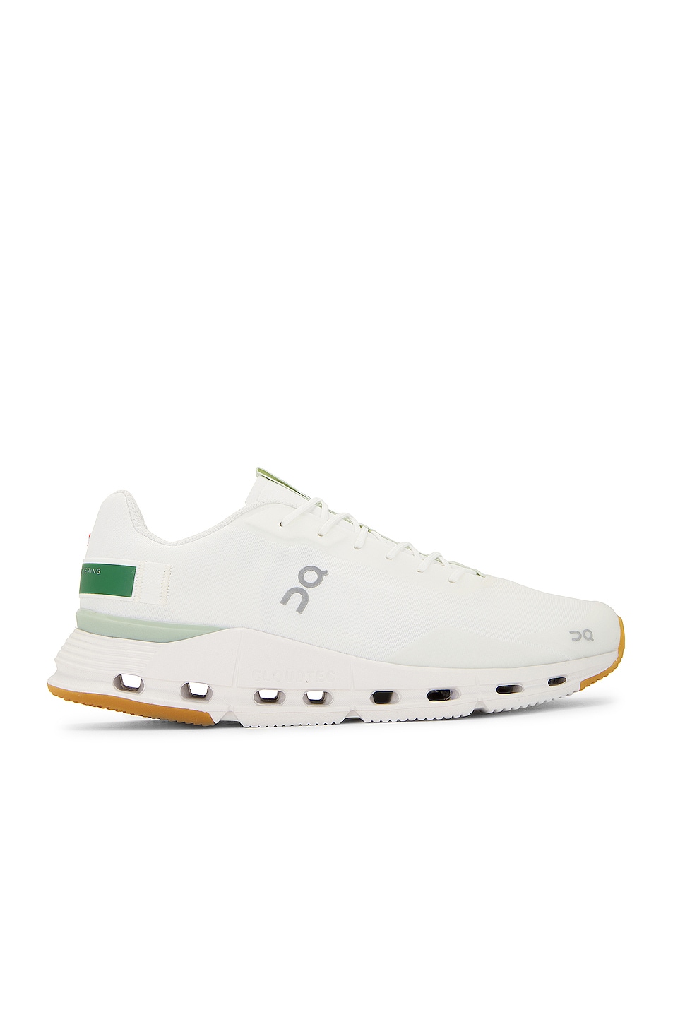 Image 1 of On Cloudnova Form in White & Green