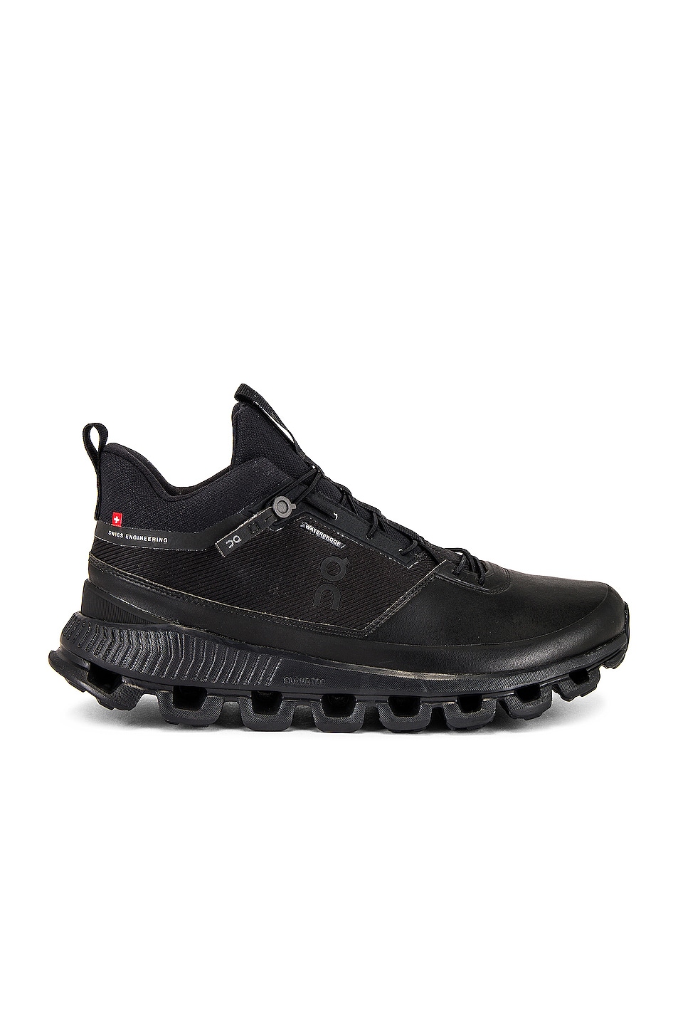 Image 1 of On Cloud Hi Waterproof in Black