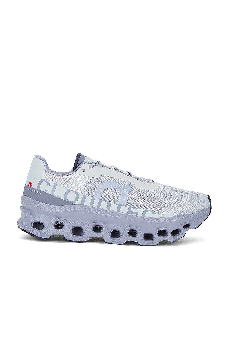 Image 1 of On Cloudmonster Sneaker in Ice & Alloy