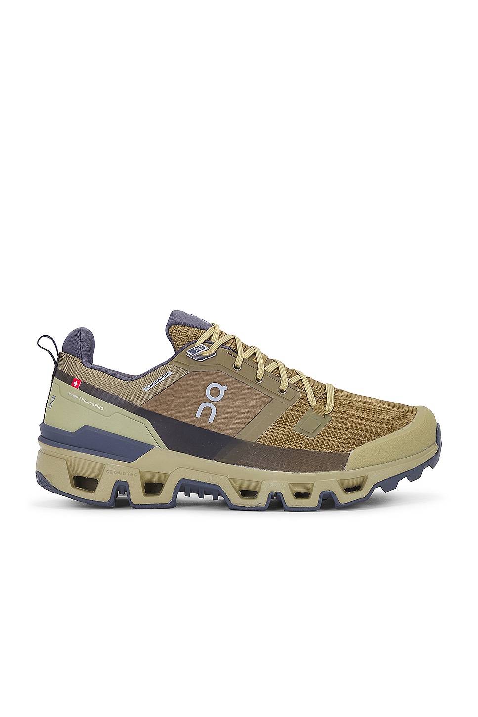 Image 1 of On Cloudwander Waterproof Sneaker in Hunter & Safari