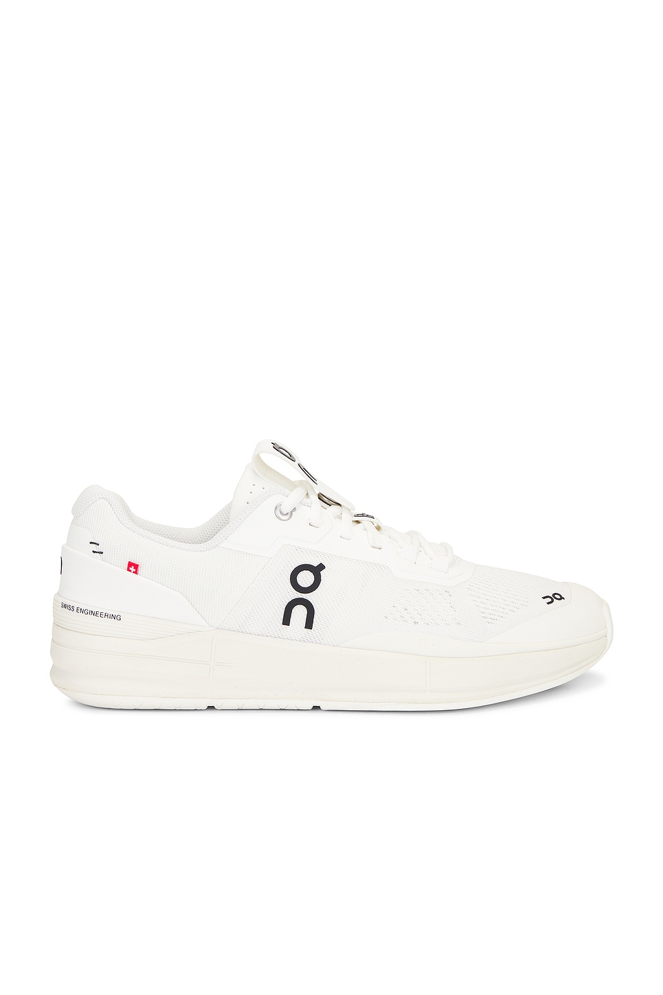 Image 1 of On The Roger Pro Sneaker in Undyed White & Black