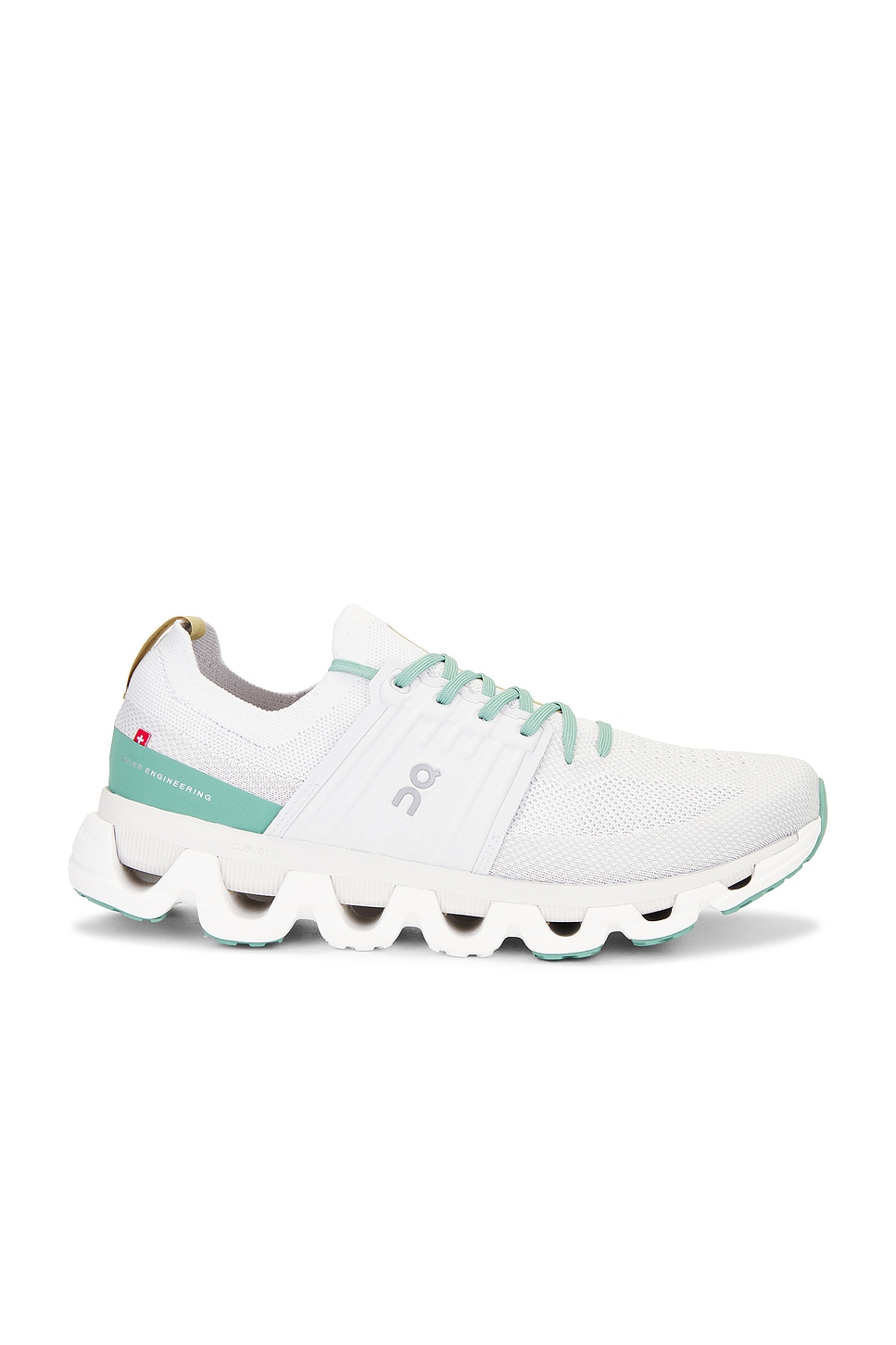 Image 1 of On Cloudswift 3 Sneaker in White & Green