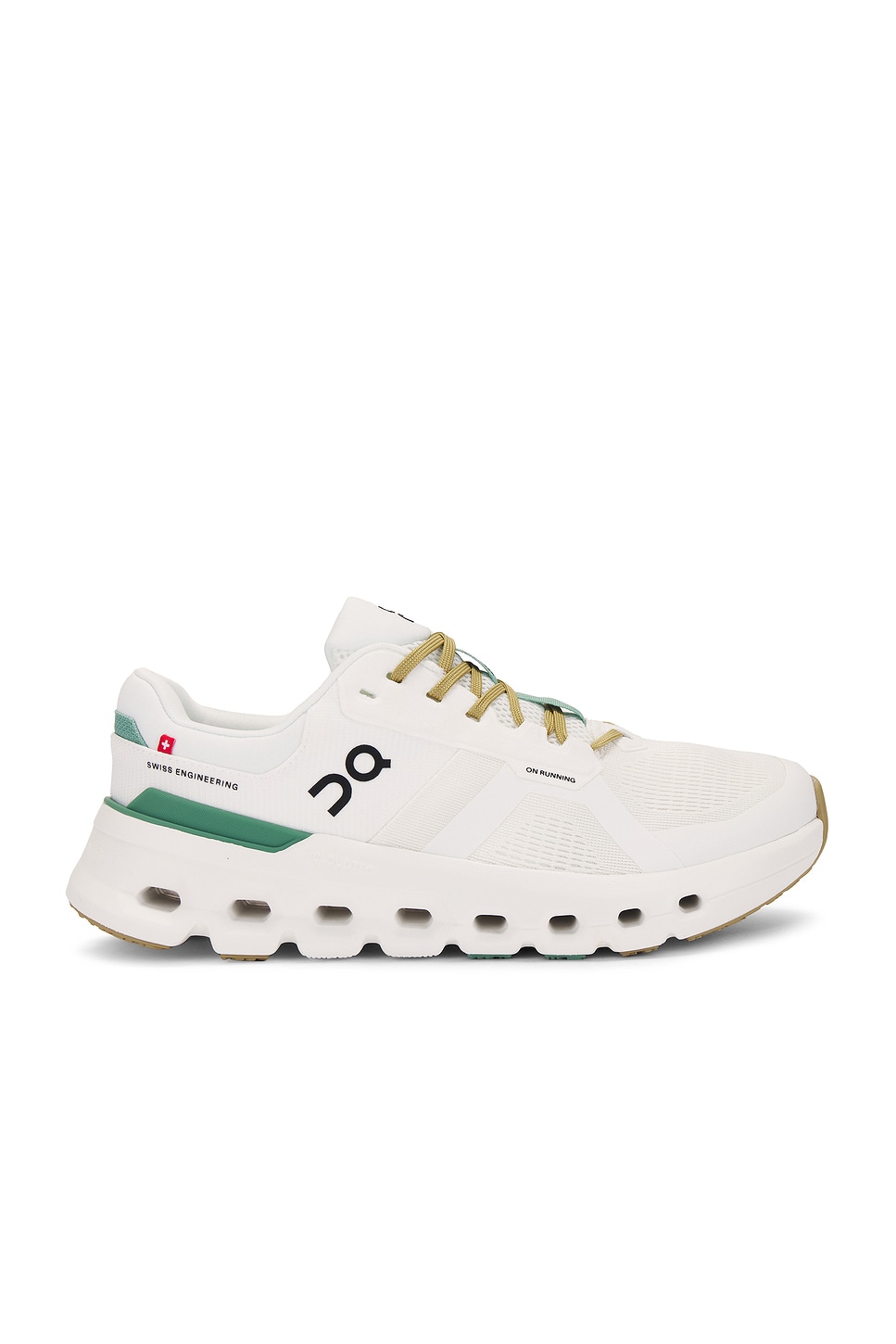 Image 1 of On Cloudrunner 2 Sneaker in Undyed & Green