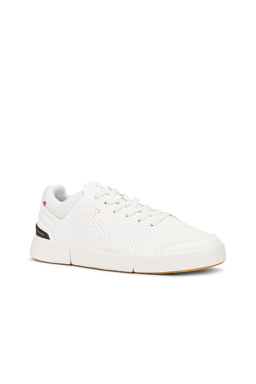 Shop On The Roger Centre Court Sneaker In White & Black