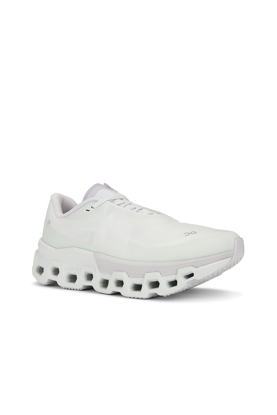 On White Cloudmster Low-top Sneaker In Vapor Frost