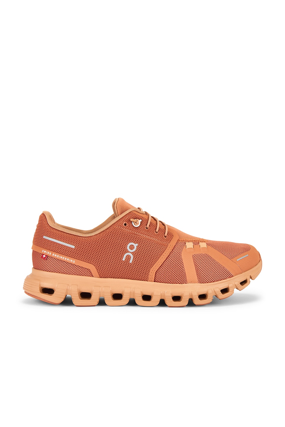 Image 1 of On Cloud 6 Sneakers in Canyon & Sandstone