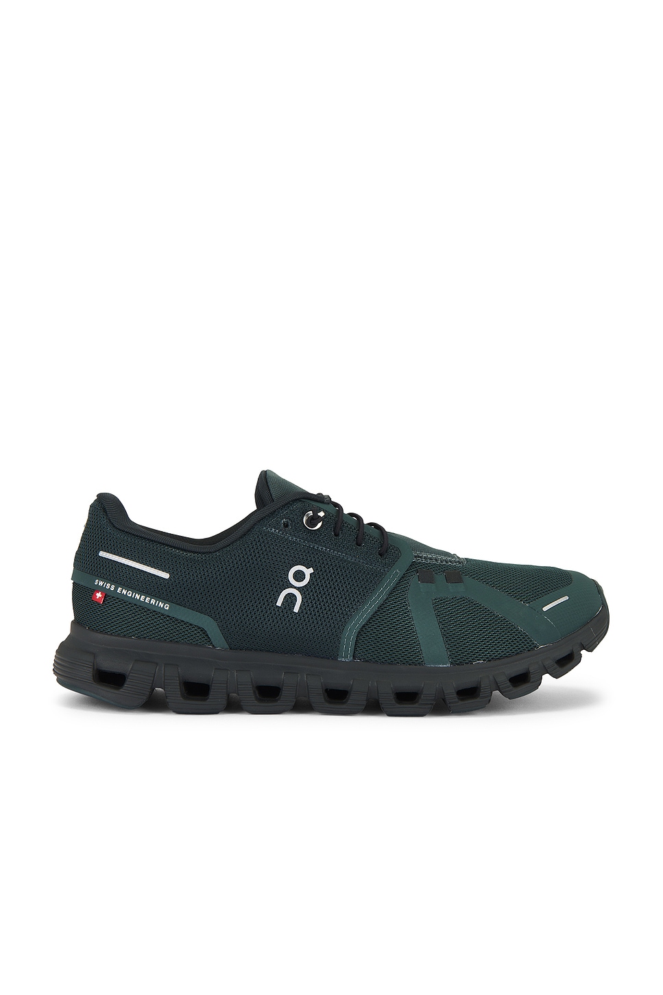 On Cloud 6 Sneakers in Dark Green
