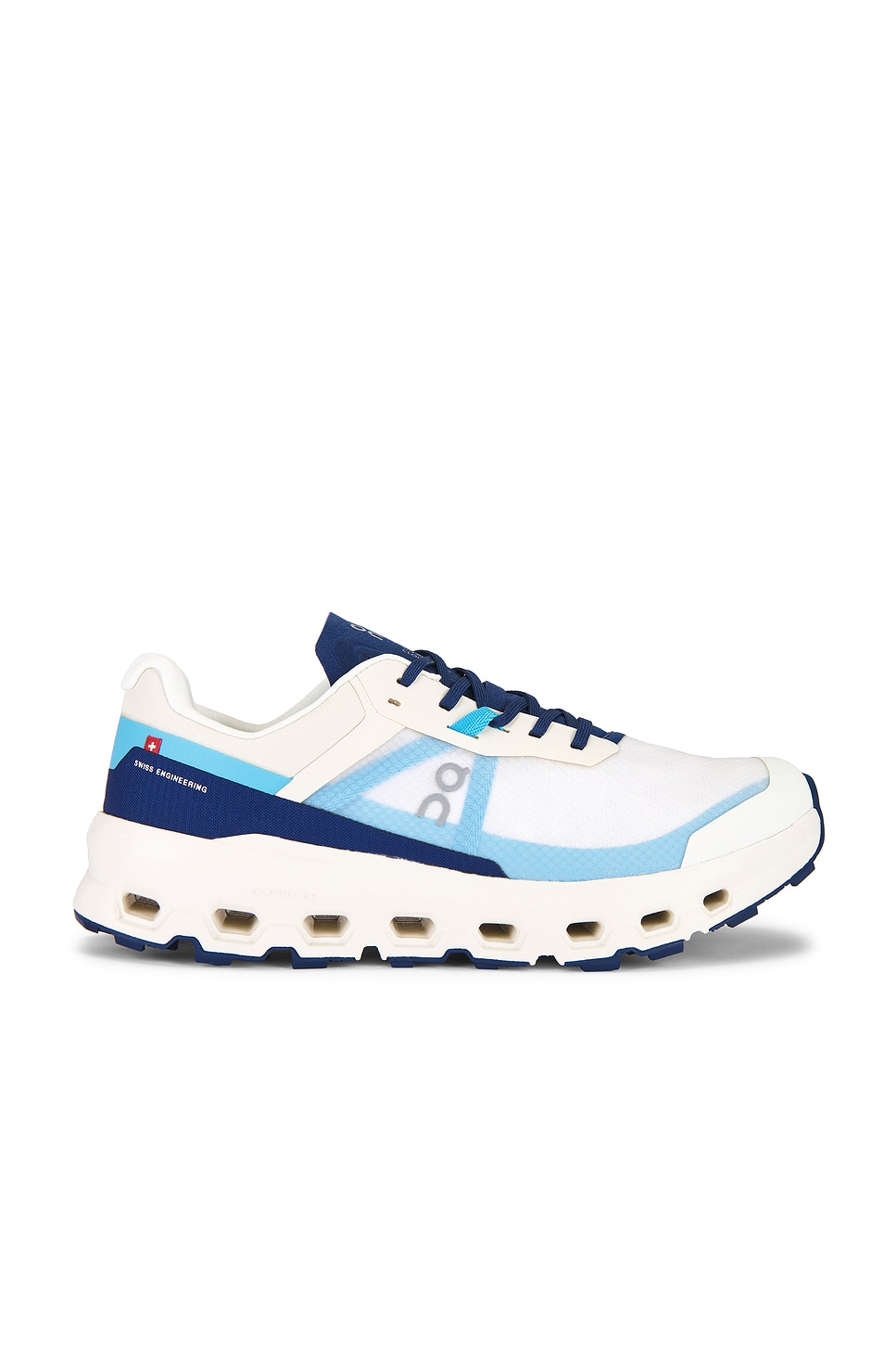 Image 1 of On Cloudvista 2 Sneakers in Cream & Horizon