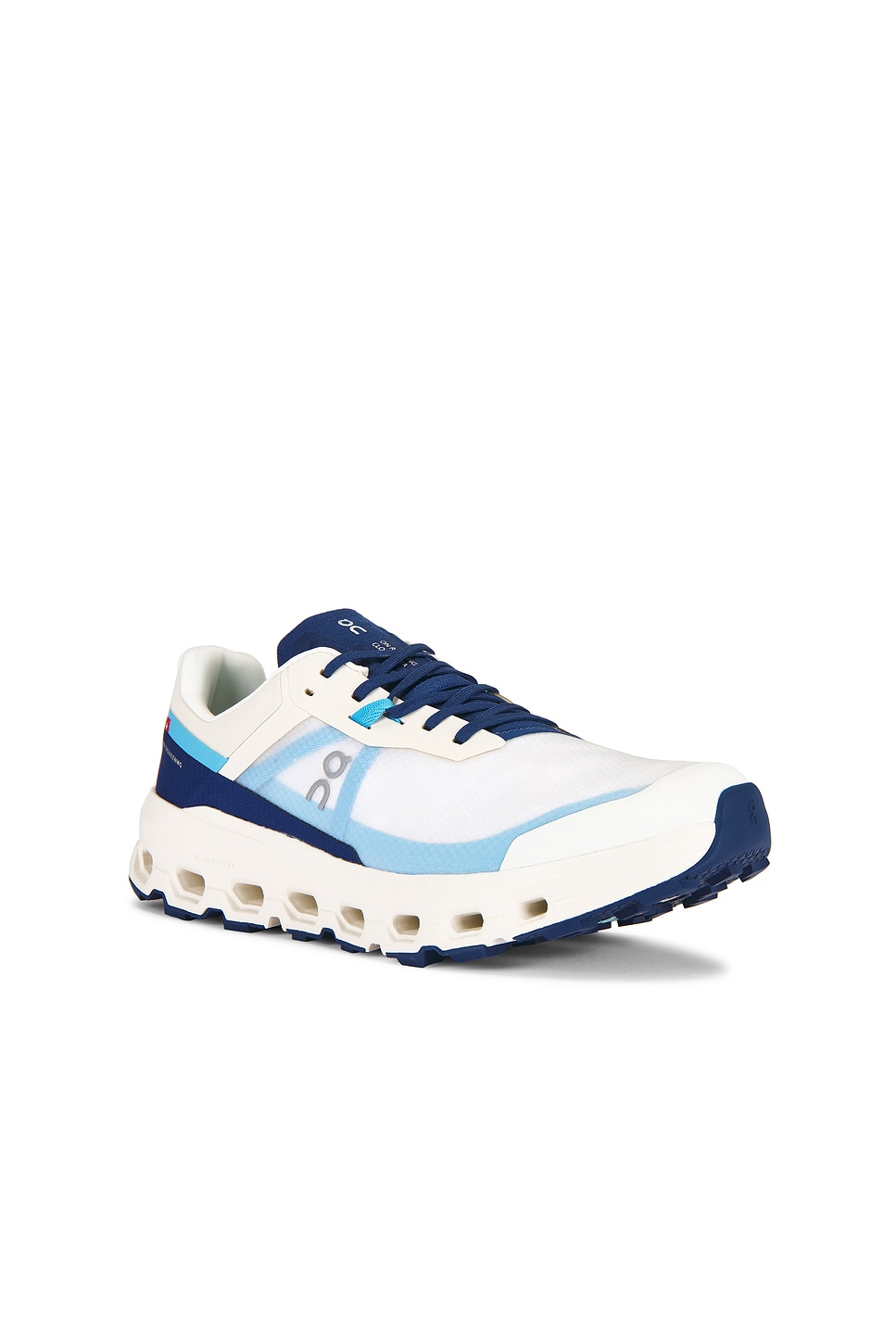 On Cloudvista 2 Rubber-trimmed Ripstop Sneakers In Cream & Horiz