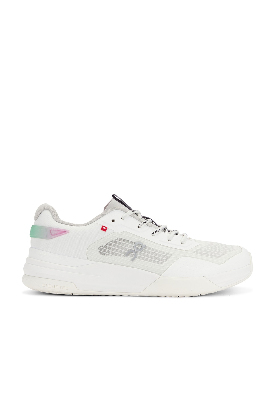Image 1 of On x Z5 The Roger Advantage Sneaker in White & Ivory