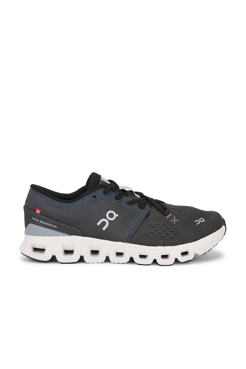Image 1 of On Cloud X 4 Sneaker in Shadow & Apollo